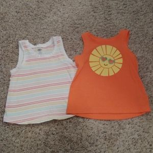 💜Bundle: Two 18 month summer tank tops